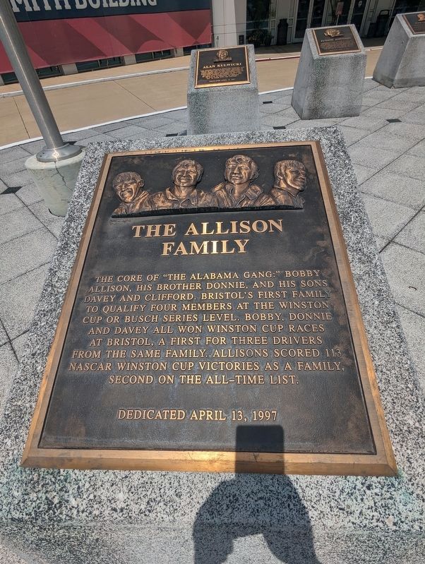 The Allison Family Marker image. Click for full size.