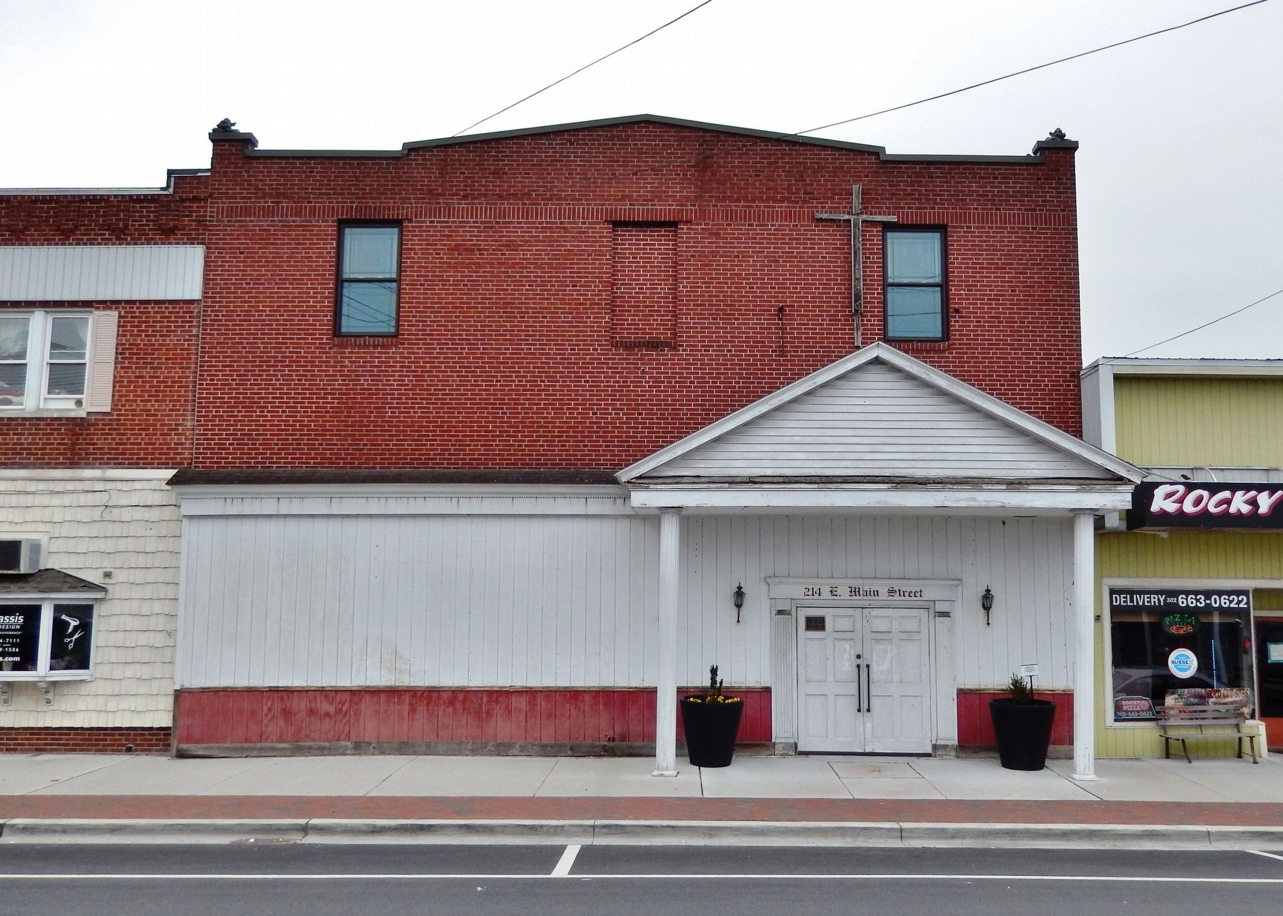 Ball Theatre / Millstone Theatre (<i>west/front elevation</i>). Click for full size. Ball Theatre / Millstone Theatre (<i>west/front elevation</i>) image. Click for full size.