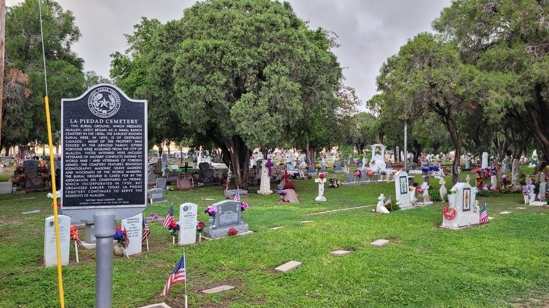 La Piedad Cemetery Marker image. Click for full size.
