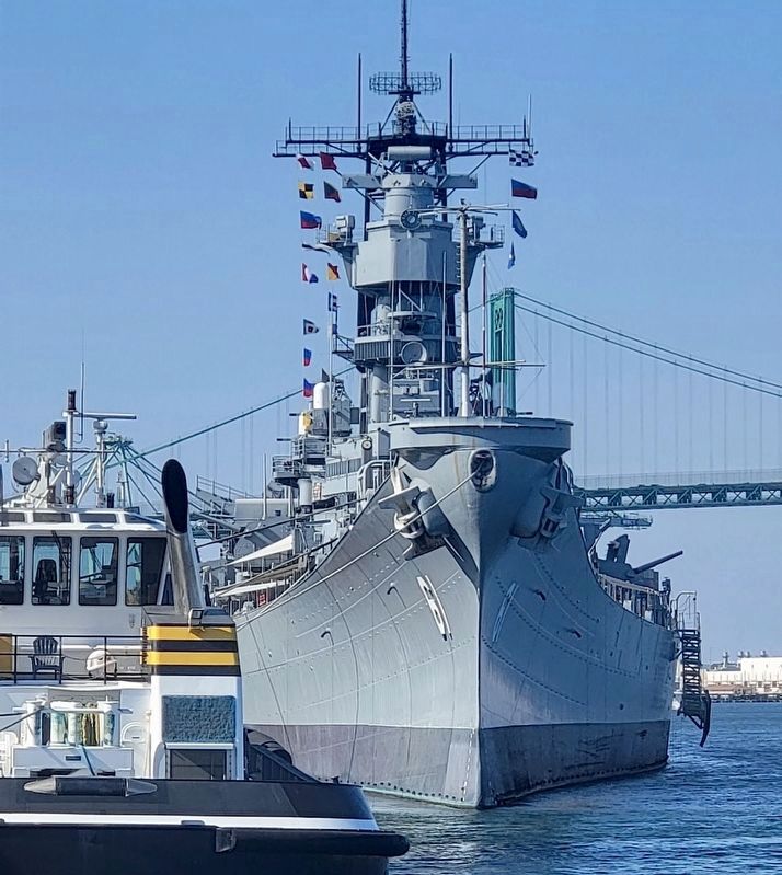 USS Iowa image. Click for full size.