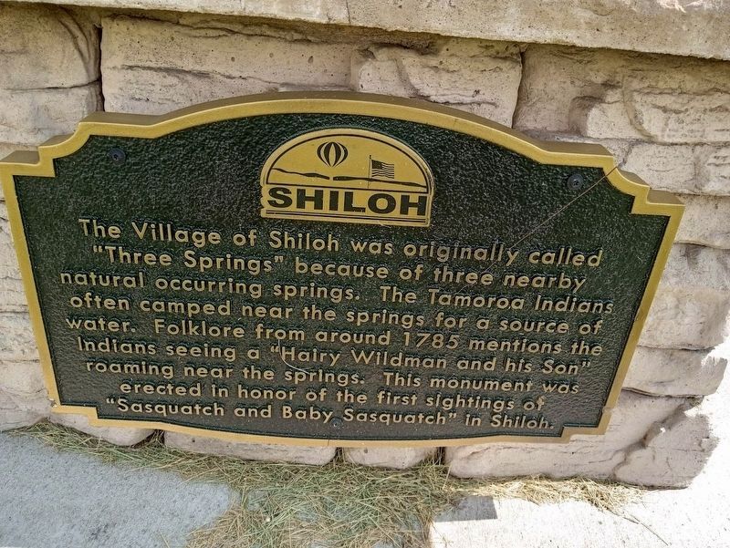 Shiloh Marker image. Click for full size.