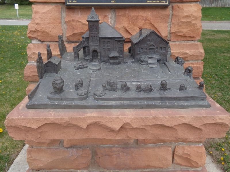 The Old Red Schoolhouse 1899-1965 Marker image. Click for full size.