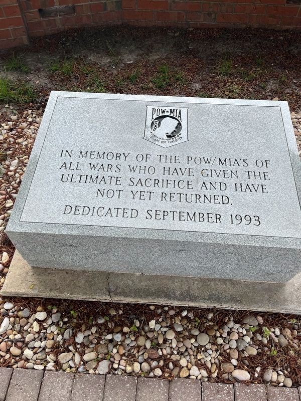 POW/MIA's Memorial. Click for full size. POW/MIA's Memorial image. Click for full size.