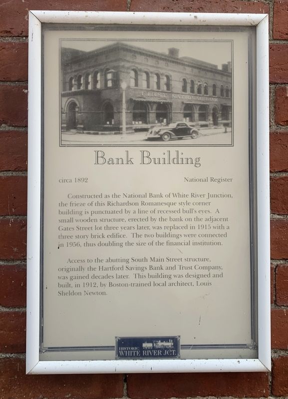 Bank Building Marker image. Click for full size.