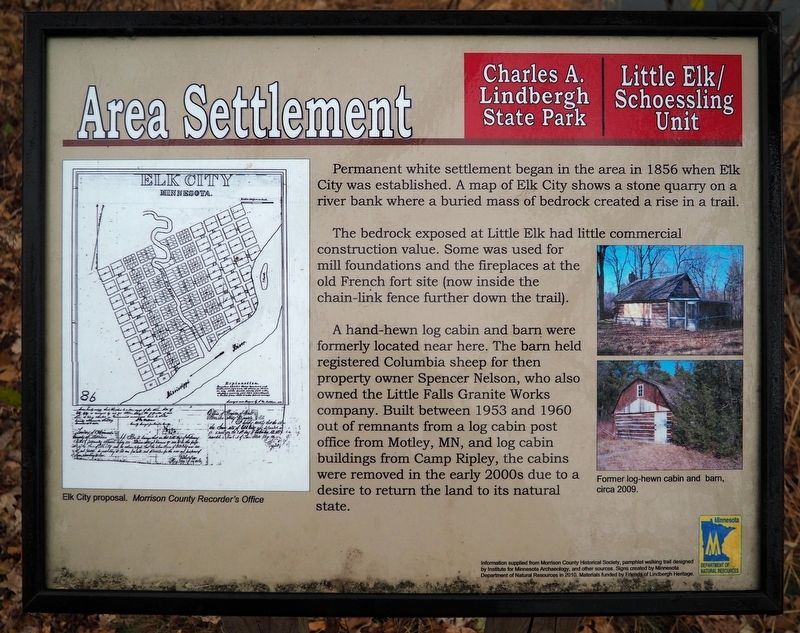 Area Settlement Marker. Click for full size. Area Settlement Marker image. Click for full size.