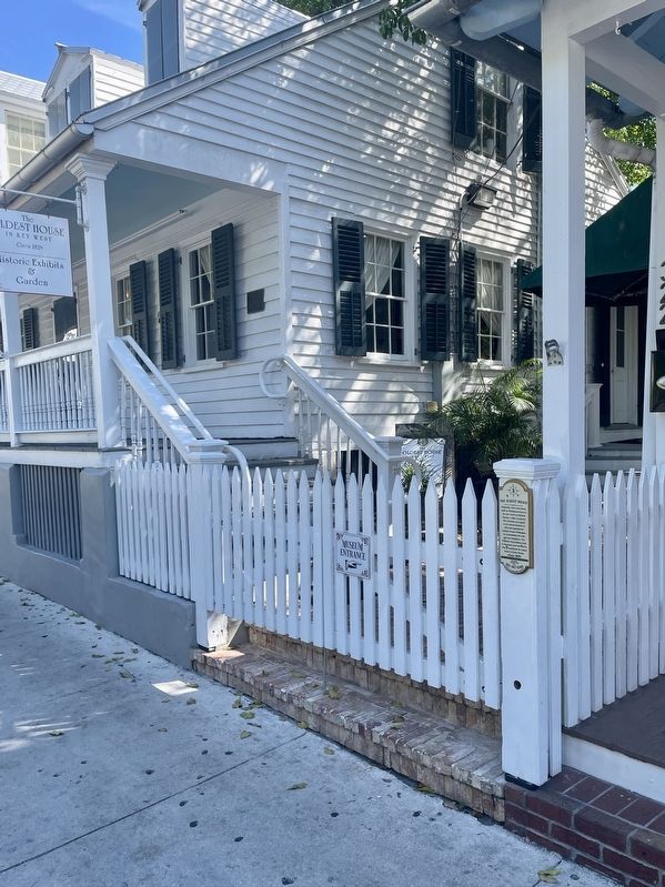 The Oldest House Marker. Click for full size. The Oldest House Marker image. Click for full size.