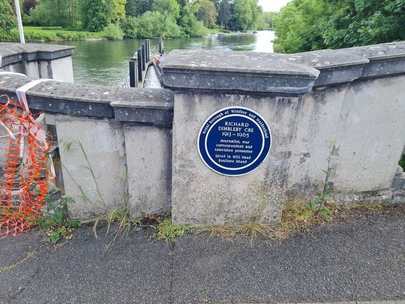Richard Dimbleby CBE Marker image. Click for full size.