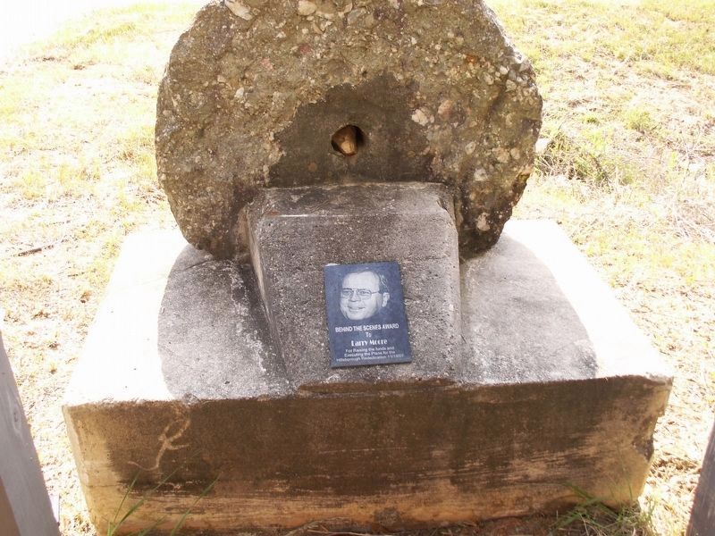 Site of First Log Courthouse Marker Reverse. Click for full size. Site of First Log Courthouse Marker Reverse image. Click for full size.