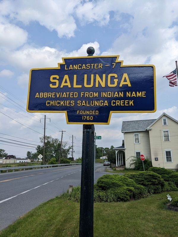 Salunga Marker image. Click for full size.