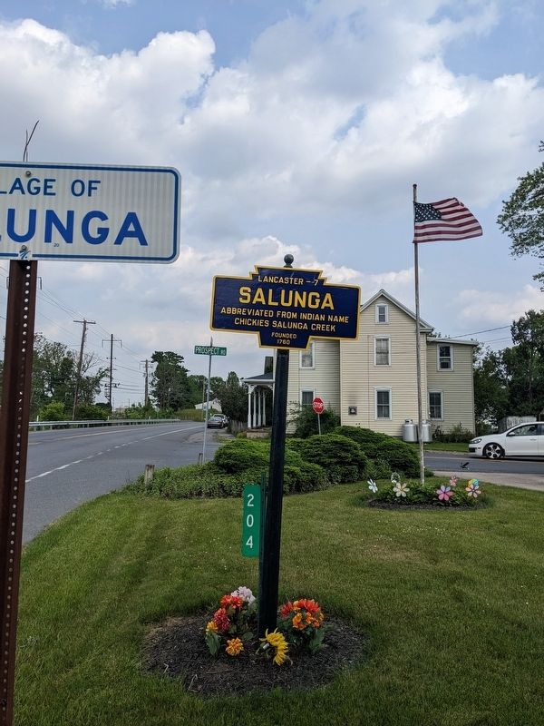 Salunga Marker image. Click for full size.