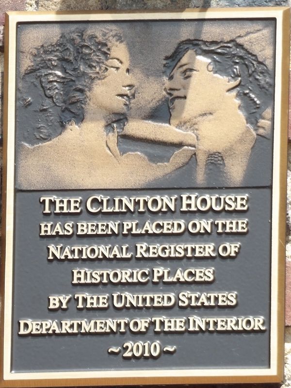 The Clinton House Marker image. Click for full size.