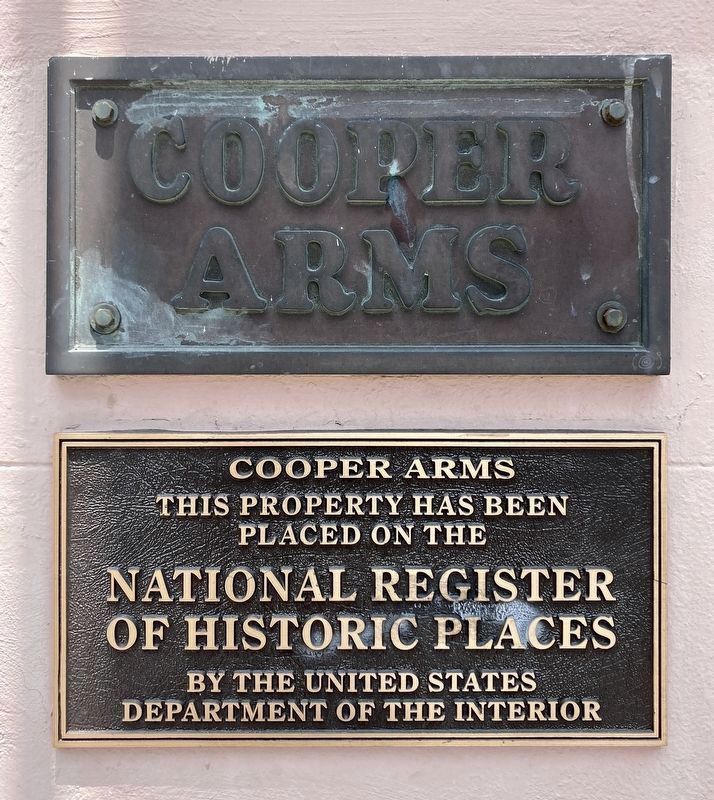 Cooper Arms Marker. Click for full size. Cooper Arms Marker image. Click for full size.