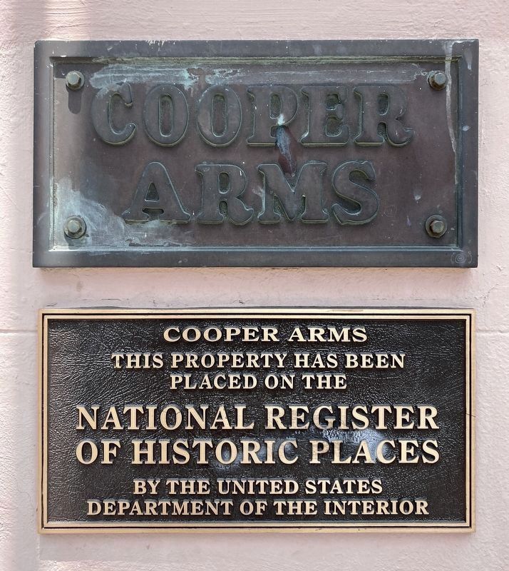 Cooper Arms Marker image. Click for full size.