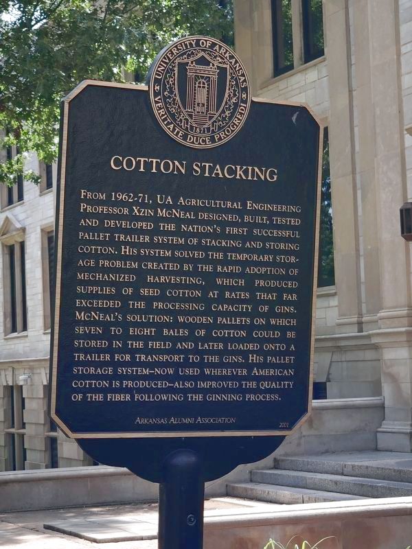 Cotton Stacking Marker image. Click for full size.
