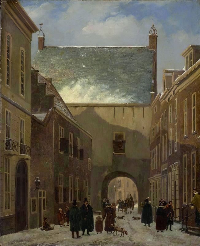 <i>De Gevangenpoort te Den Haag</i>. Click for full size. <i>De Gevangenpoort te Den Haag</i> image. Click for full size.