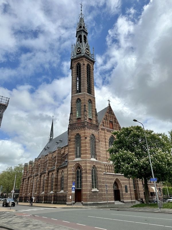 St. Jozefkerk / St. Joseph Church and Marker image. Click for full size.