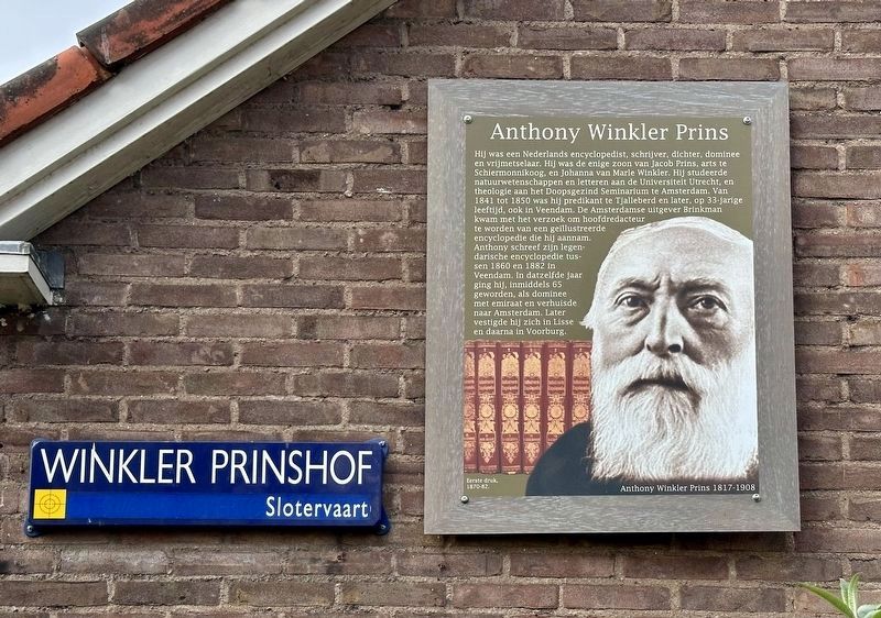 Anthony Winkler Prins Marker image. Click for full size.
