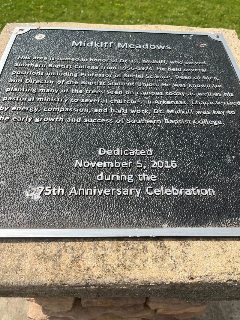 Midkiff Meadows Marker image. Click for full size.