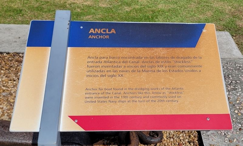 Ancla / Anchor Marker. Click for full size. Ancla / Anchor Marker image. Click for full size.