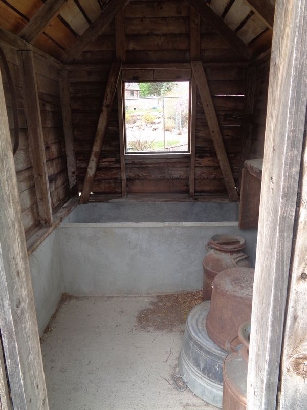 Milk Storage House Marker. Click for full size. Milk Storage House Marker image. Click for full size.