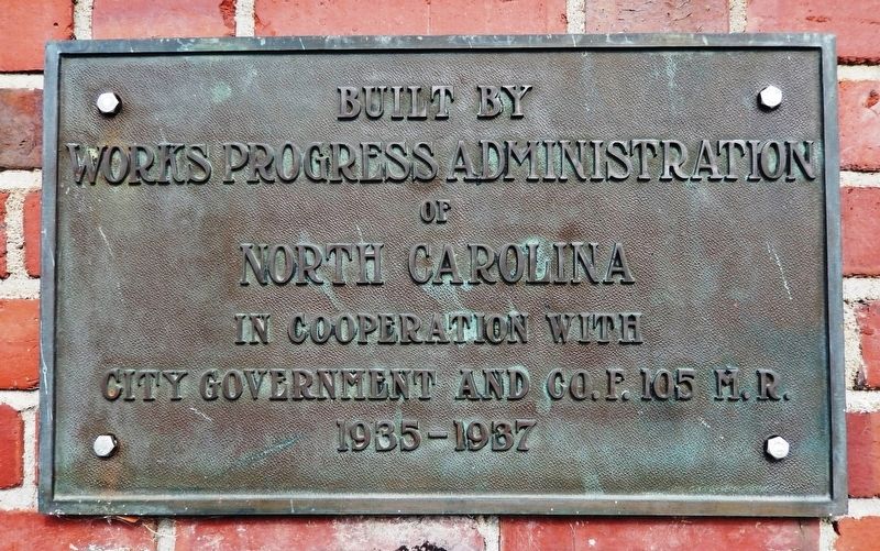 North Carolina National Guard Armory Marker image. Click for full size.