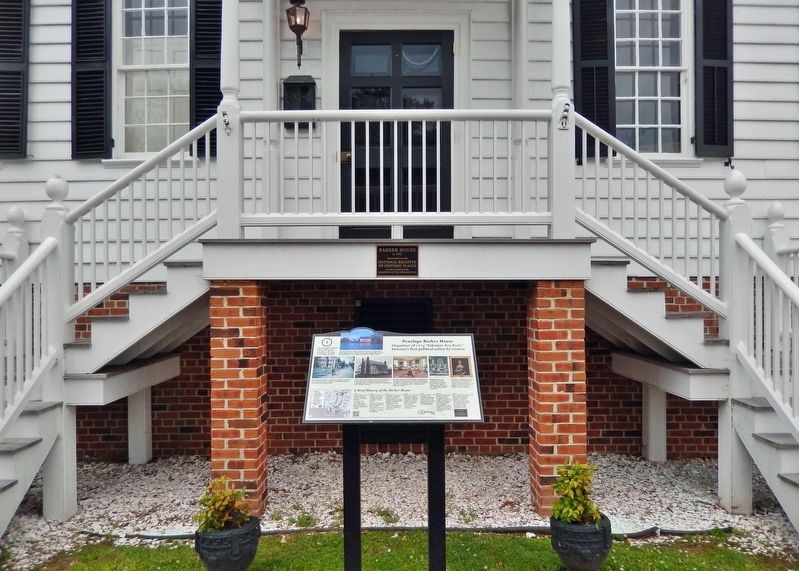 Penelope Barker House Marker. Click for full size. Penelope Barker House Marker image. Click for full size.