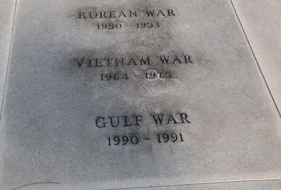 Latta Veterans Memorial Park Marker image. Click for full size.