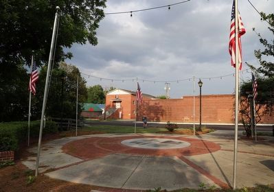 Latta Veterans Memorial Park Marker. Click for full size. Latta Veterans Memorial Park Marker image. Click for full size.
