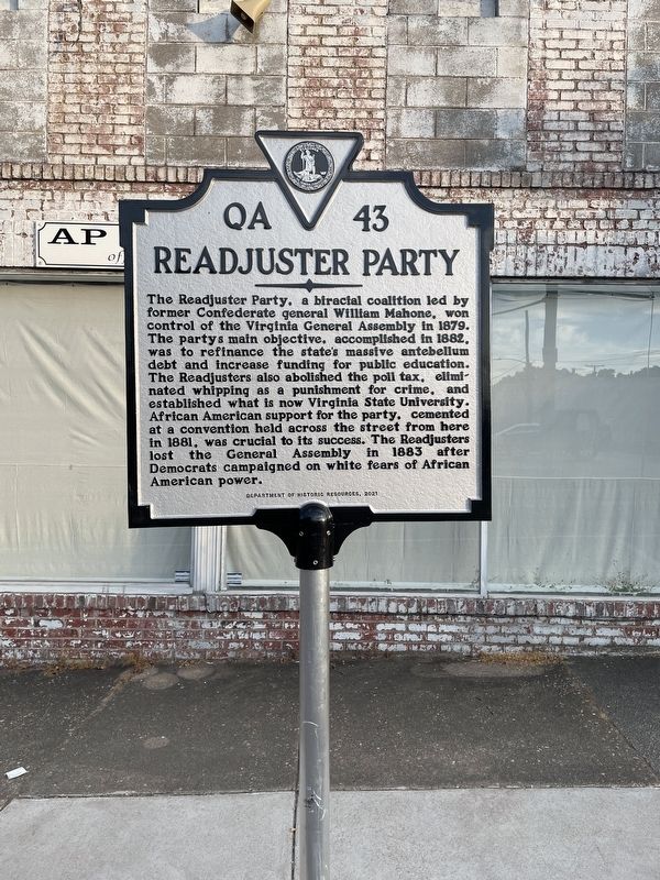 Readjuster Party Marker image. Click for full size.