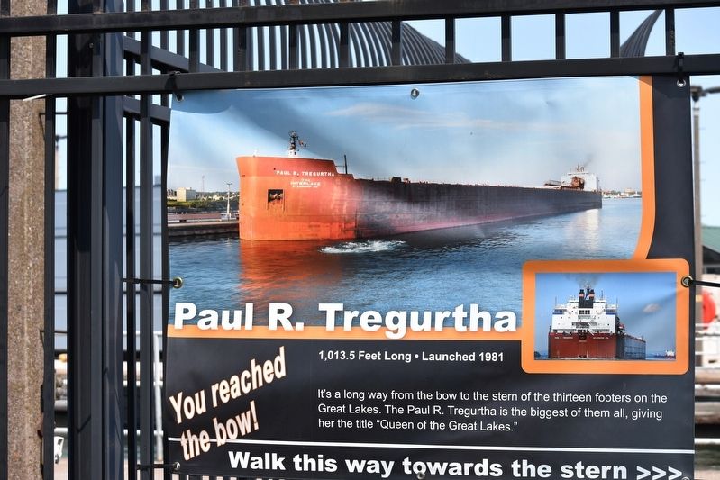 Paul R. Tregurtha Marker image. Click for full size.
