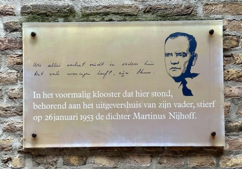 Martinus Nijhoff Marker image. Click for full size.