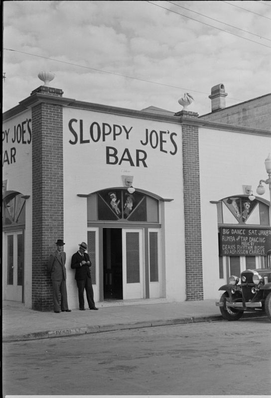 Sloppy Joes Bar Marker image. Click for full size.