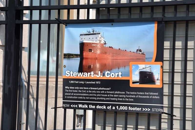 Stewart J. Cort Marker image. Click for full size.