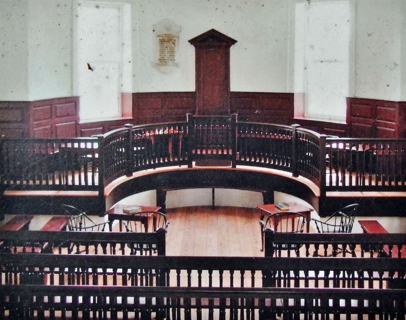 Marker detail: Courtroom image, Touch for more information