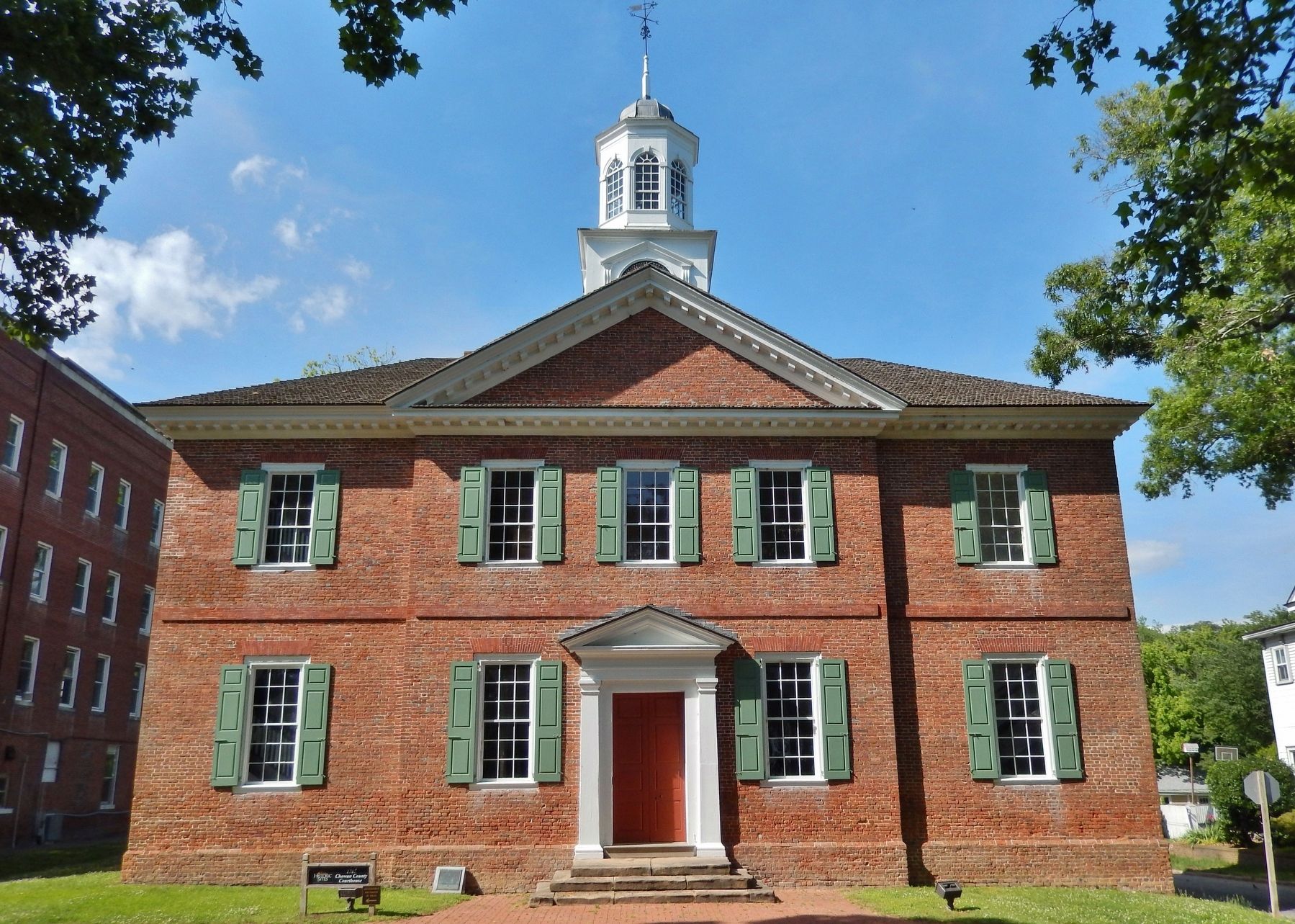 1767 Chowan County Courthouse (<i>south/front elevation</i>) image. Click for full size.