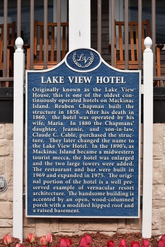 Lake View Marker image. Click for full size.