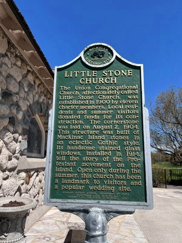 Little Stone Church Marker image. Click for full size.