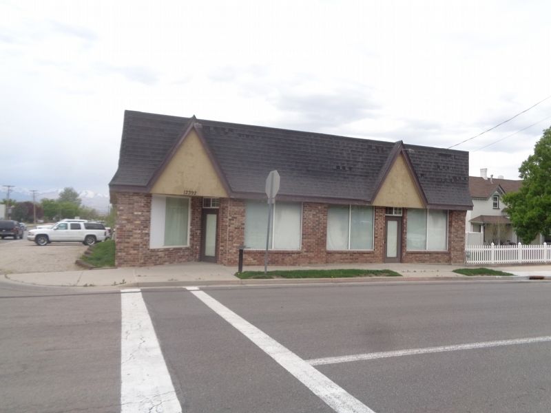 The Old Rasmussen Store Marker image. Click for full size.