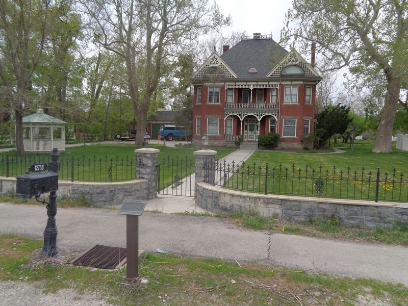 The Antone Nielson Home Marker. Click for full size. The Antone Nielson Home Marker image. Click for full size.