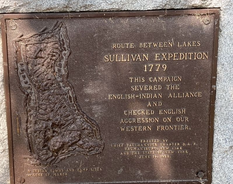 Route Between Lakes Marker image. Click for full size.