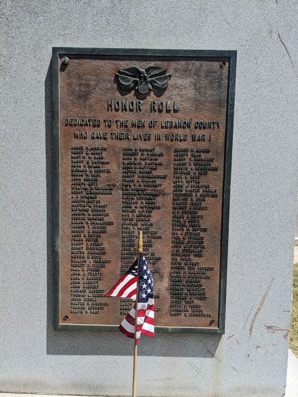 Honor Roll Marker image. Click for full size.