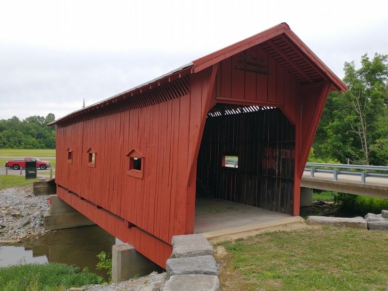 Bible Covered Bridge. Click for full size. Bible Covered Bridge image. Click for full size.