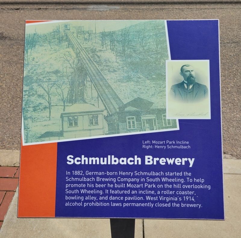 Schmulbach Brewery Marker image. Click for full size.