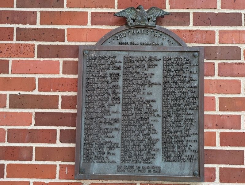 Southwestern Marker image. Click for full size.