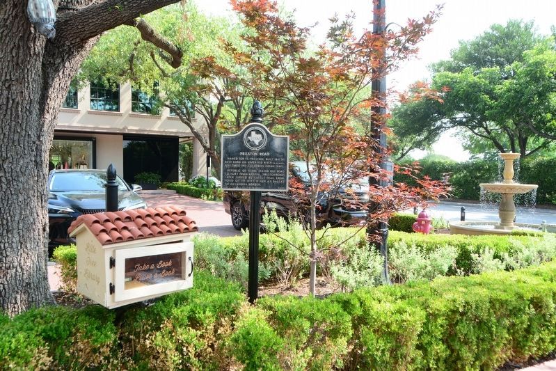 Preston Road Marker. Click for full size. Preston Road Marker image. Click for full size.