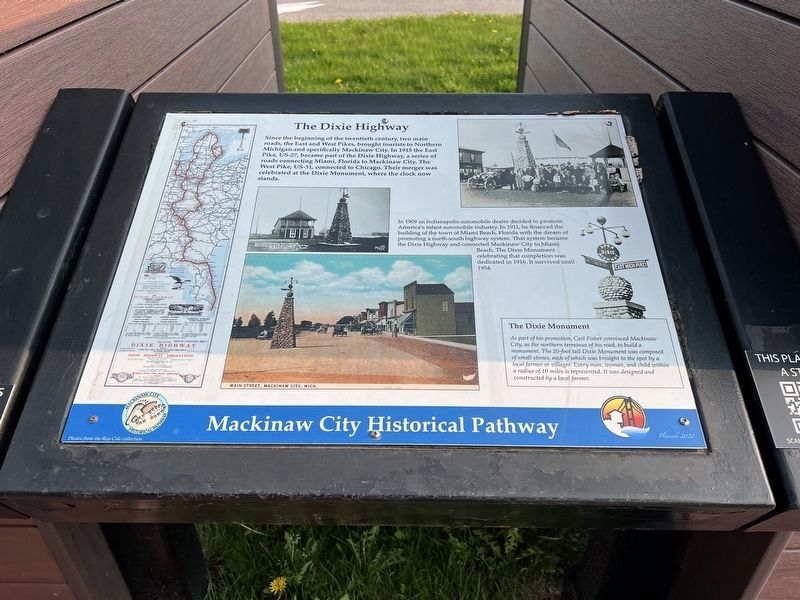 The Dixie Highway Marker. Click for full size. The Dixie Highway Marker image. Click for full size.