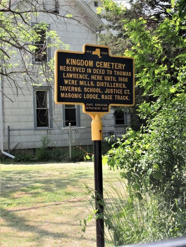Kingdom Cemetery Marker image. Click for full size.