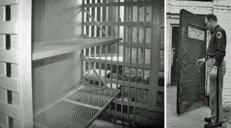 Marker detail: Cell Interior and Main Door image. Click for full size.