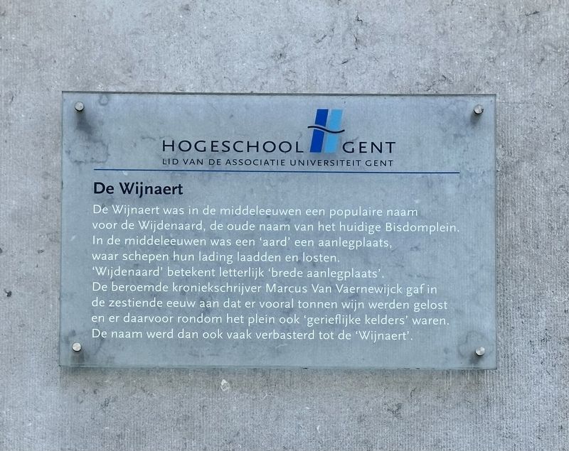 De Wijnaert Marker image. Click for full size.