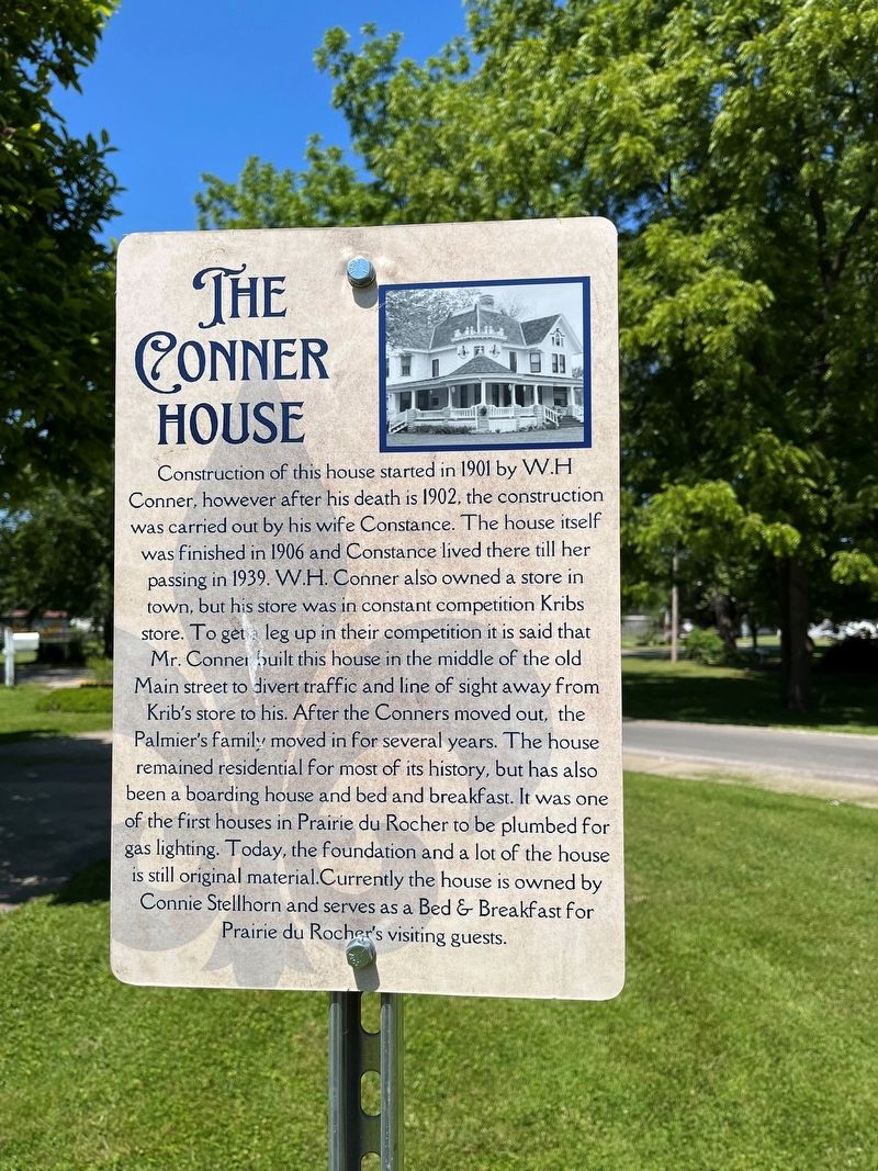 The Conner House Marker image. Click for full size.